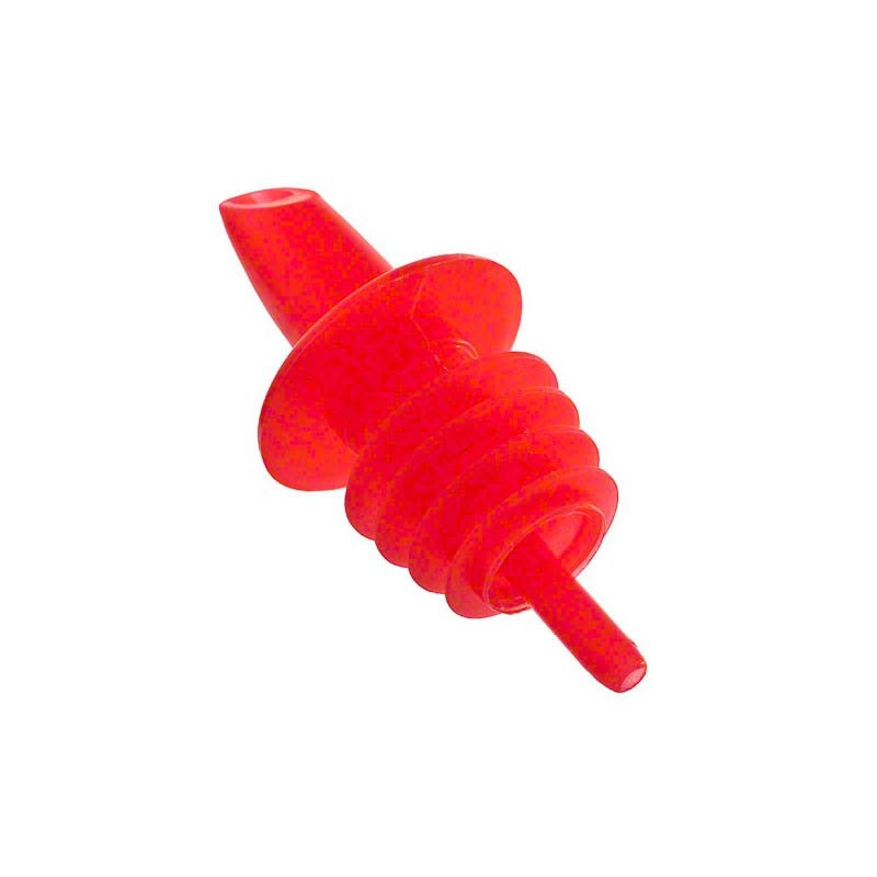 Update International (POR-RD) 3" Plastic Free-Flow Speed Pourers [Set of