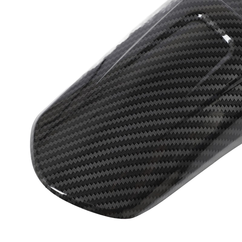 Motorcycle Rear Mudguard Carbon Fiber Pattern Wheel Tire Splash Proof