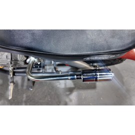 Exhaust Pipe Muffler for Predator 212cc 196cc 6.5HP Go Kart Mini Bike Muffler for Coleman CT200U BT200X CT200u-ex MiniBike Exhaust for Honda GX160 GX200