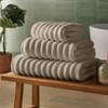 Silentnight Ribbed Cotton Hand Towel - Luxuriously Soft & Super