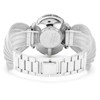 Flower Shape Dial Women Watch Wide Mesh Belt Quartz Elegant