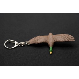 Miniblings Flugente Schlüsselanhänger Fliegende Ente Vogel See Teich - Handmade Modeschmuck | Anhänger Schlüsselring Schlüsselband Keyring
