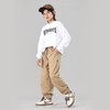 MINI PANDA Boys Stretch Pull On Jogger Pants，Twill Chino Pants