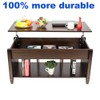 DANGRUUT Upgraded Version Lift Top Coffee Table, Best Thicken Wood