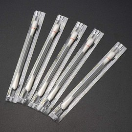 Lips Oil Swabs Stick Disposable Cotton Swab Protect Lip Gum Anti-dry Moisture For Use Before Teeth Whitening (100 Pcs)