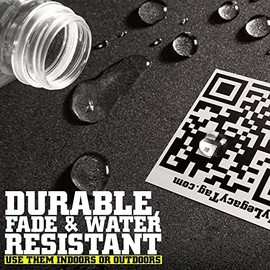 Smack Tags QR Code Labels for Storage and Organization - No App Needed - 20 Unique Scannable QR Code Stickers - Easy to Use Smart Labels for Bins, Moving Boxes, Office Organization