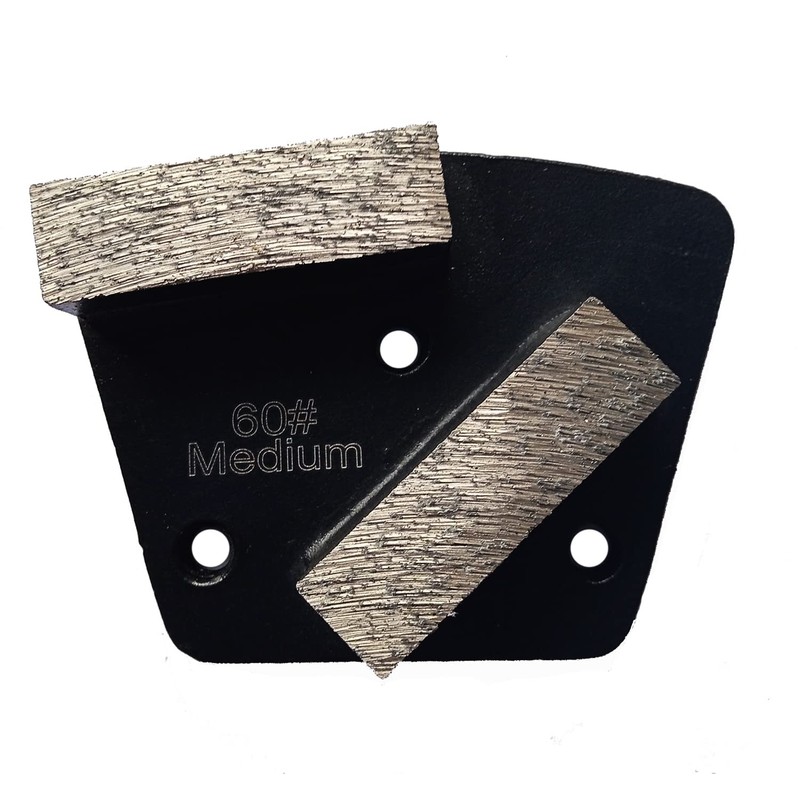3 Pcs Diamond Grinding Disc Block Trapezoid 3*M6 Hole Genenal