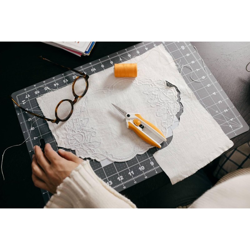 Fiskars 15cm Easyaction™ Scissors – Micro-Tip™ Shears for Sewing &