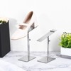 sourcing map Shoe Display Stand 2 Pack Adjustable Height High