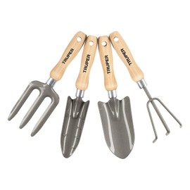 Truper JJ-4, Juego de 4 herramientas para jardín, 6"