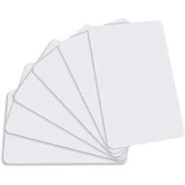 10 Pieces 215 Tag 215 NFC Cards ID PVC Cards 504 Bytes Memory Compatible with TagMo and Amiibo, NFC 215 Blank White Tag for NFC Phone and Device Available NFC Labels Card