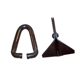 222157 Flail Blade with Hanger Link. Fits Ford/New Holland 907 917