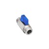 1/2 inch mini ball valve, shut-off valve, made of 304