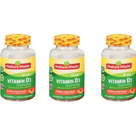 Nature Made Vitamin D 1000 IU Adult Gummies 90 ct(3 Pack)