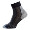 Odlo Unisex Socks LIGHT, black - grey melange, 45-47