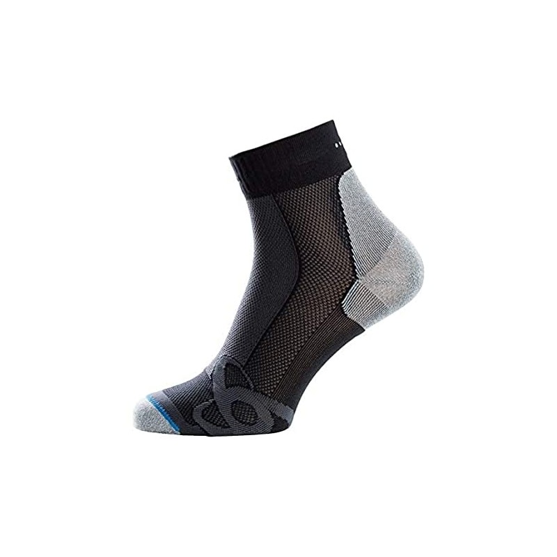 Odlo Unisex Socks LIGHT, black - grey melange, 45-47