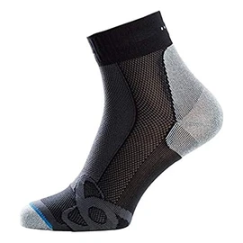 Odlo Unisex Socks LIGHT, black - grey melange, 45-47