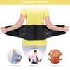 Posture Therapy Lumbar Brace Belt Lower Back Brace with Support
