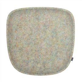 Feltd. Eco Felt Cushion Suitable for Armchair Chairs such as DAW, DAX, Dar, RAR - Comfort with Non-Slip Coating (Rainbow)