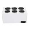 Essential Oil Heater Constant Temperature 6 Compartment Massage Oil Warmer