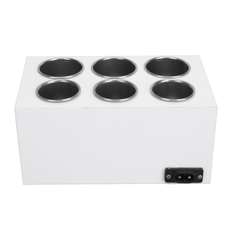 Essential Oil Heater Constant Temperature 6 Compartment Massage Oil Warmer