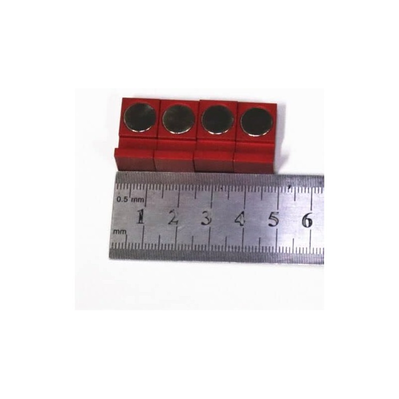 cwZhen 4-Pack!Upgraded Strong Big Magnetic Parallel Keepers, Holders. Vise, CNC,Kurt,Machinist/Magnetic