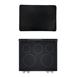 FireFly Home Custom Electric Stove Cover Compatible with LG Electric and Induction Range, Expand Usable Space, Protects Stove Top From Scratches - Type 1 (Model No. Under Description)