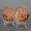 US Quarter Design 1 oz Pure .999 Copper Round Bullion