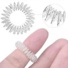 Pack of 2 Massage Rings for Fingers Made of Stainless