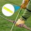 sourcing map Archery Arrow Nocks Plastic Carbon Arrow Inserts .244"/6.2mm