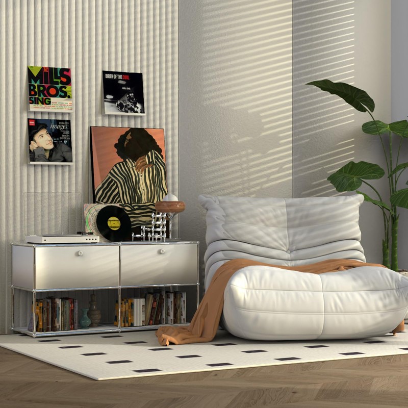 ILYXY Acrylic Vinyl Record Holder Wall Mount – 8 Pack