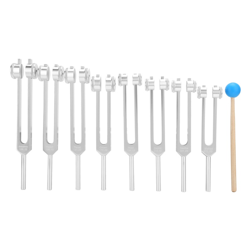 Tuning Fork Hammer Tool Set Diagnostic Tool for Sound Healing