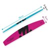 Mylee 3 Pack Double Sided Half Moon Nail File 100/180