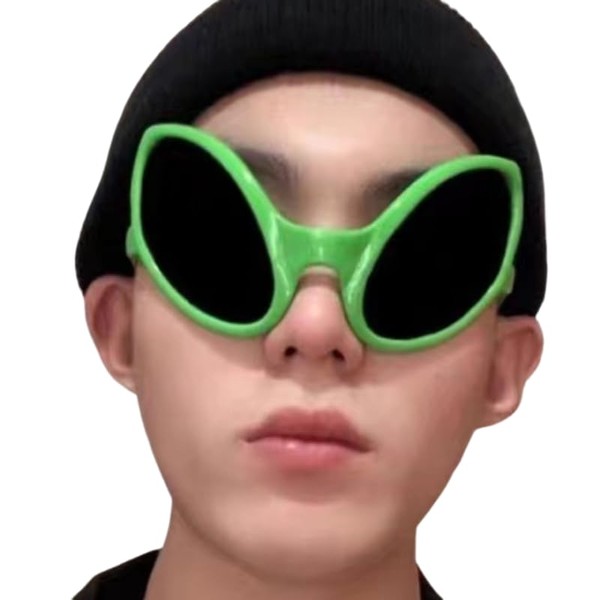 88flix Xmas Alien Sunglasses, Parties, Cosplay Glasses, Glasses, Birthdays, Funny