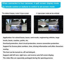 generic Vehicle Video Splitter, Mobile Digital Video Splitter 4 Channel Mini Video Splitter 720P for Buses, Tankers, Boats, Yachts, Genericuvy7fz1hkr