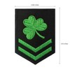Cute-Patch 4pc Set Irish Clover Flag Green Cross Embroidered Iron