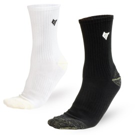 B-Five BF-PSS Basketball Socks, Stockings, Middle Socks, Plain, Unisex, white