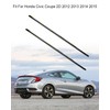 Weatherstrip Window Moulding Trim Seal Belt Fit for Honda Civic