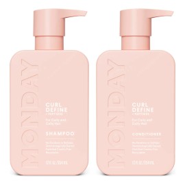 Set De Champ Y Acondicionador Monday Haircare Curl Define X