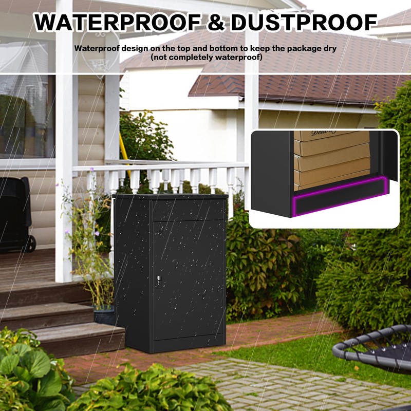 33.5Inch/85CM Express Package Delivery Boxes for Outside, Home Large Space