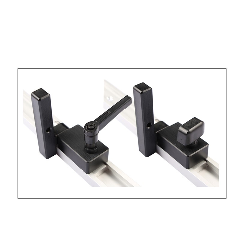 Miter Track Stopper Metal Fast Handle Woodworking Limiter Miter T