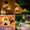 Cat Butterfly Solar Light, Fairy Lantern Garden Lights, jar Bottle