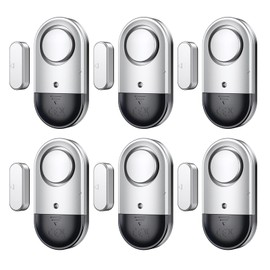 Door and Window Security Buzzer, Security Alarm, Security Goods, 125 dB Loud Volume, Security Bell, Home Window Security Device, Easy Installation, Suitable for Home, Business, Elderly and Children