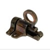 Transom Window Springing Bronze Casement Latch with Round Handle Pull
