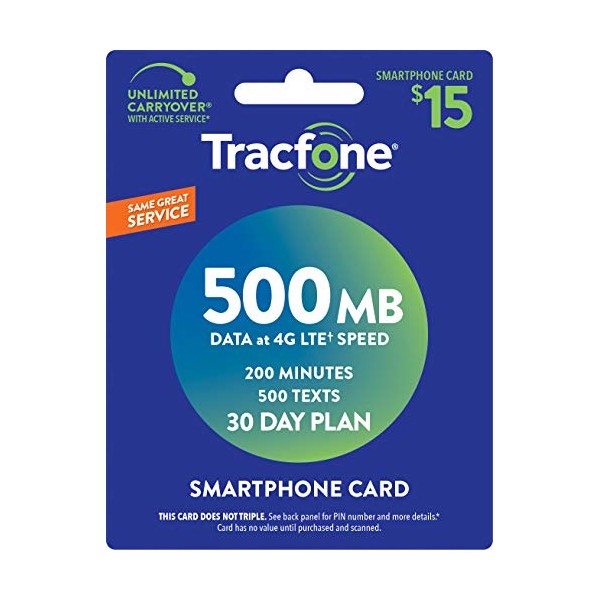 TracFone Smartphone Only Plan - 30 Days / 200 Minutes