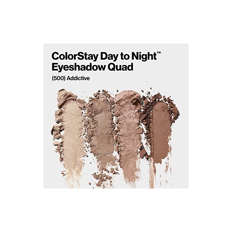 Revlon - Sombra de ojos cuádruple Colorstay de 16 horas,