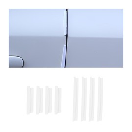 CGEAMDY Car Door Protection Strips Scratch Protection, Car Protective Strips Scratch Protection Rubber Car Sticker, Bumper Strip Bumper Protection Cars, Car Door Edge Protection (White)