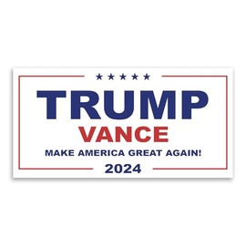 Trump Vance 2024 Sticker Sticker Decal Notebook Car Laptop 3.5"x5.5"