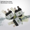 Electric Solenoid Valve, Normal 3 Way Closed Water Solenoid Valve