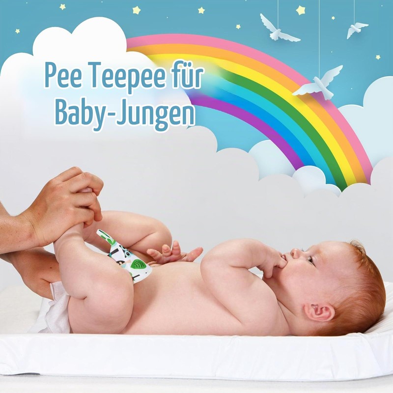 YCCOKJJ Pack of 12 Pee Teepee Baby Nappy Cones, Stay